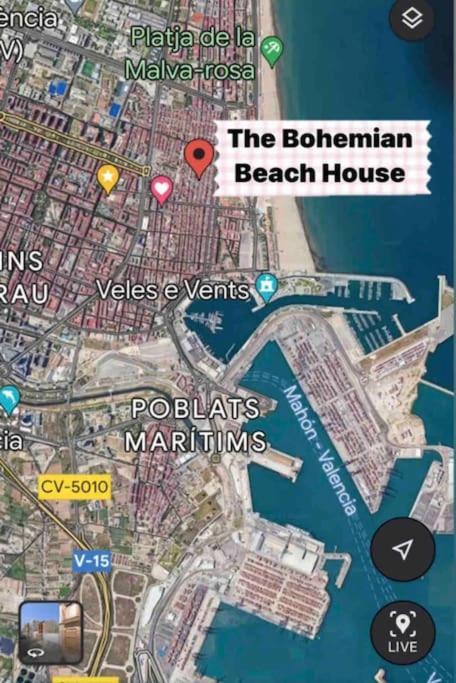 瓦伦西亚The Bohemian Beach House别墅 外观 照片